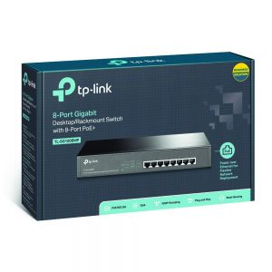 Tplink Sg1008Mp 8 Port Gigabit Poe+ Switch